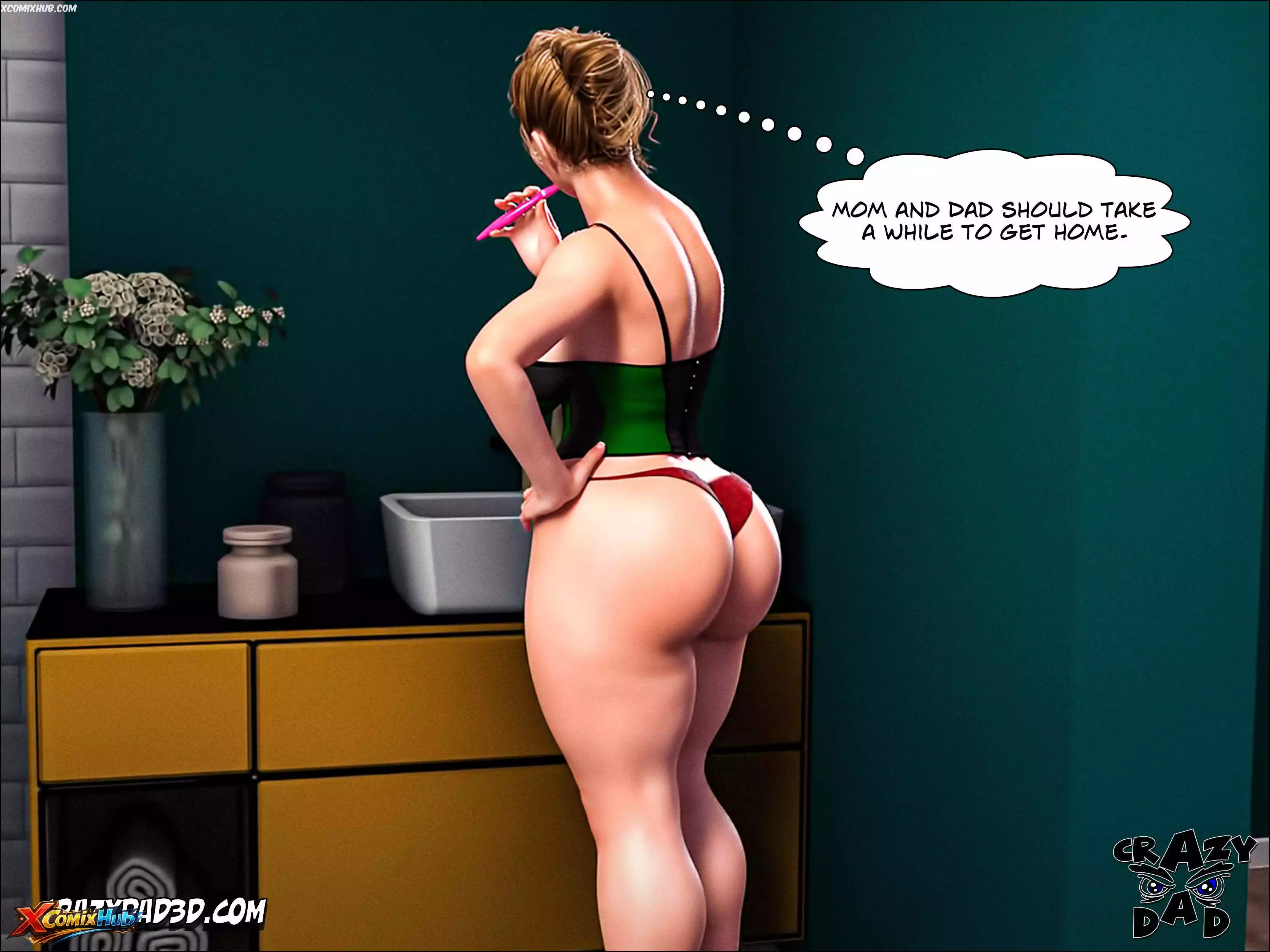 Father In Law At Home Chapter 17 Crazydad3d 058 Comic Page 58